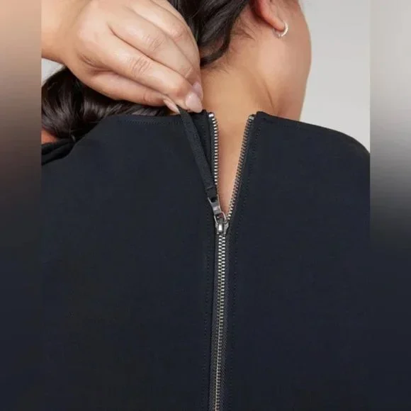 NEW Spanx Perfect Fit & Flare Minidress Black - Picture 13 of 16